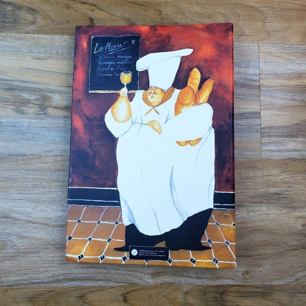 💜NWOT Jennifer Garant Fat Chef Photo Album
